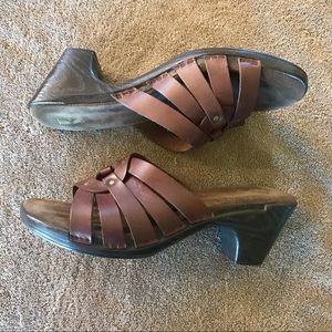 White mountain sandals. Size 10.